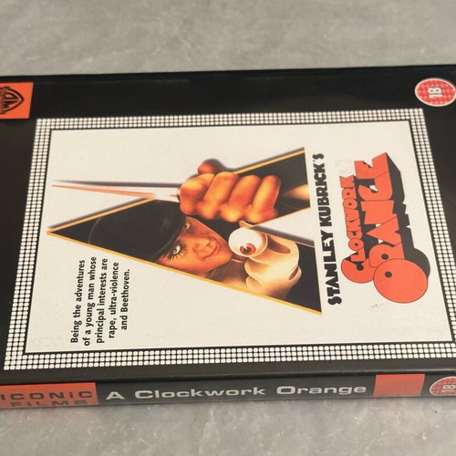 A Clockwork Orange DVD like new, English edition with subtitles