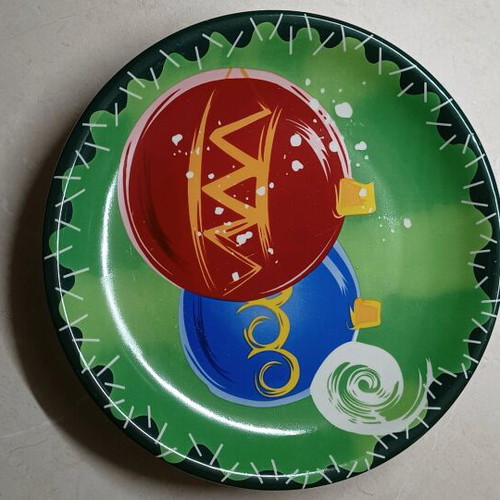 Christmas platter new, set of 2 pieces