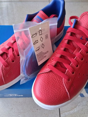 Adidas Stan Smith FV3266 καινούργια, κόκκινα αθλητικά παπούτσια νούμερο 38