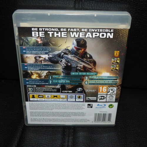 Crysis 2 Limited Edition PlayStation 3 complete like new