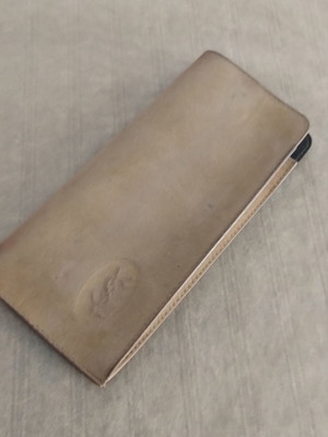 Yves Saint Laurent light glasses case like new, beige
