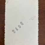 Винтидж паспортна снимка от 1960-те на хартия Agfa