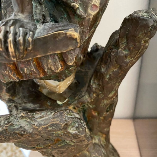 Bronze sculpture PAOR used, design from Spain
