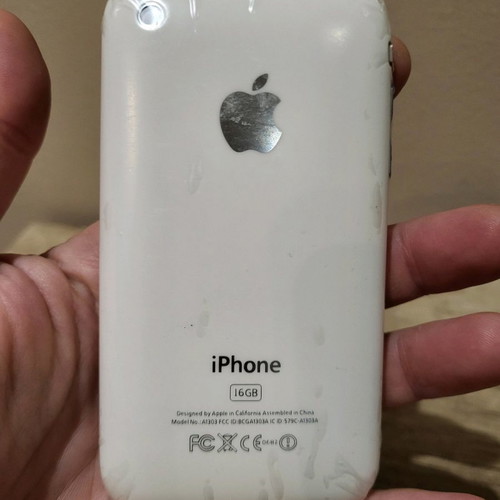 Iphone 3gs 16gb back cover new with battery