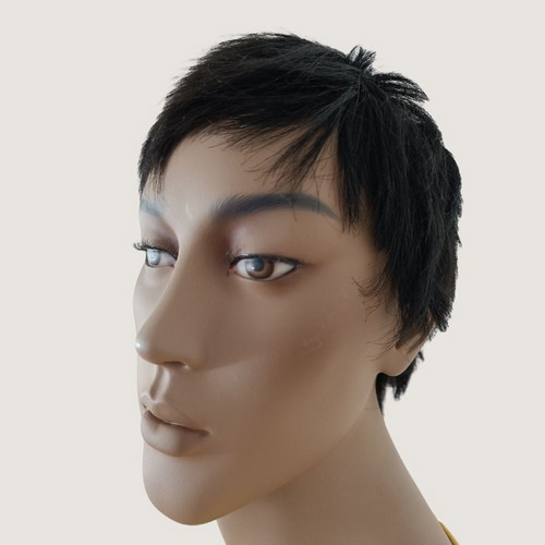 Mannequin male wig used for window display