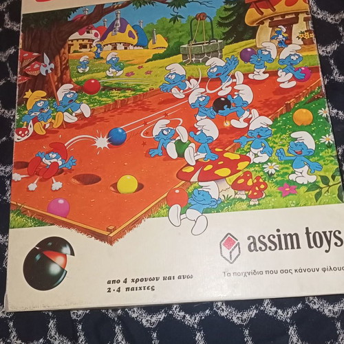 The Smurfs Game Smurf Hunting Board Game by Assim Toys