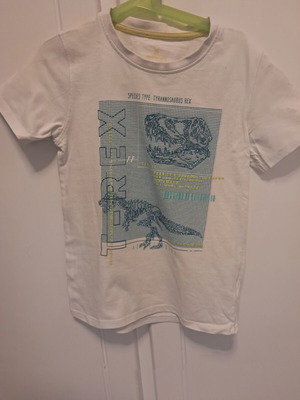 Mothercare t shirt για αγόρι 7 ετών σαν καινούργιο, άσπρο