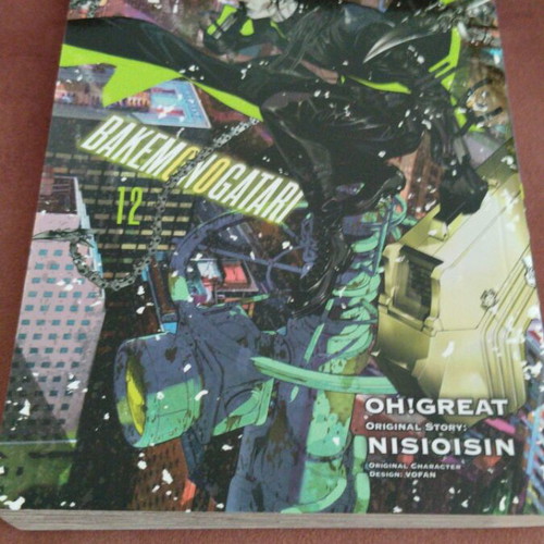 Bakemonogatari manga volume 12 new, English