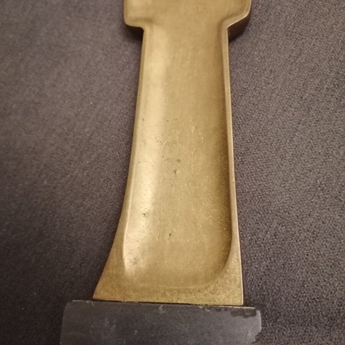 Bronze sculpture of a female figure used