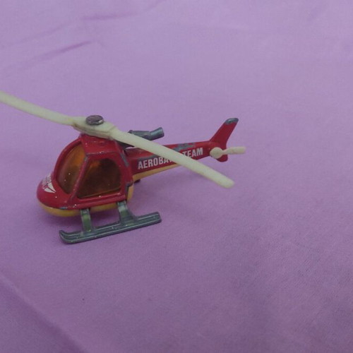 Vintage Matchbox 75 Helicopter Red Rebels Aerobatic Team 1992 used