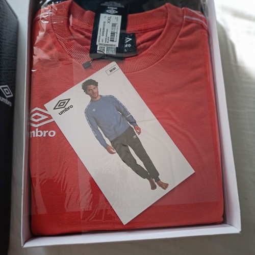 Φόρμα σετ Umbro καινούργιο, μέγεθος XXL, πορτοκαλί και μαύρο