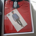 Φόρμα σετ Umbro καινούργιο, μέγεθος XXL, πορτοκαλί και μαύρο
