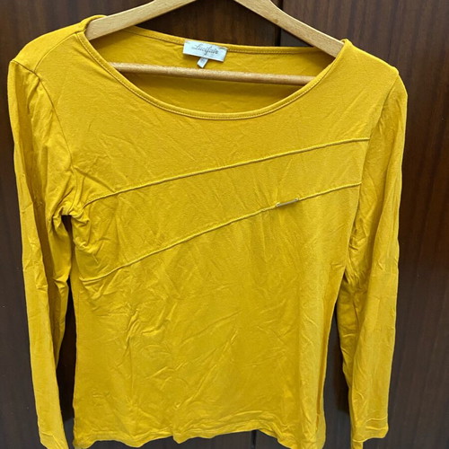 Winter blouse like new, size M, yellow