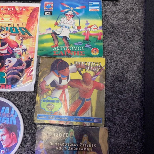 DVD movies like new, dubbed