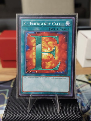 E - Emergency Call Yu-Gi-Oh! card