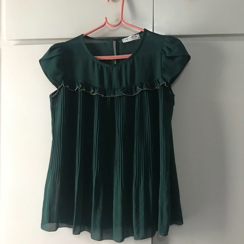 BSB blouse used, green, size S