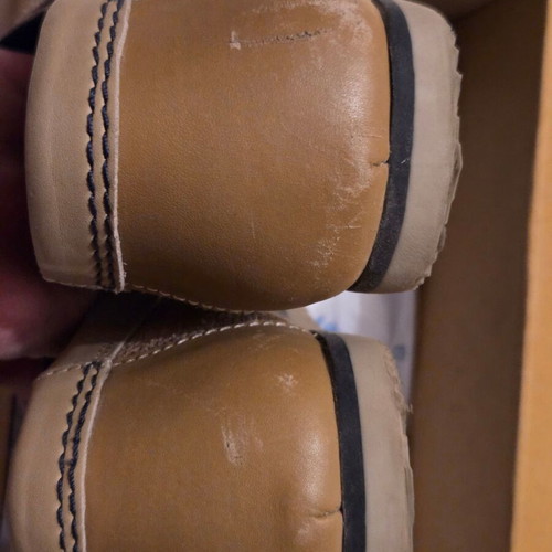 Mayoral moccasin shoes for boys like new, size 33, beige