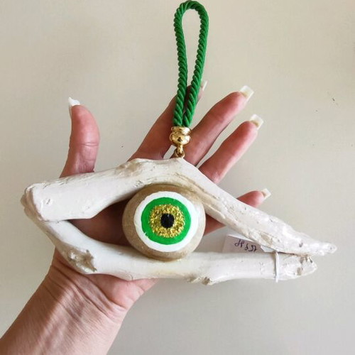 Handmade eye charm for good luck 31×23