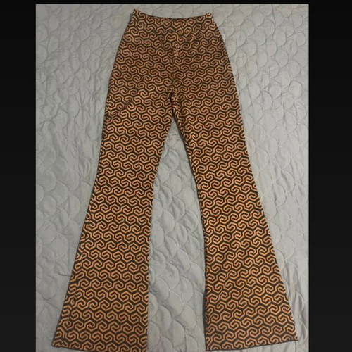 Patterned pants used, size M 38 10