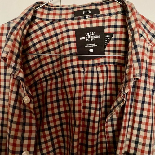 H&M Checked Shirt XL Used Multicolor