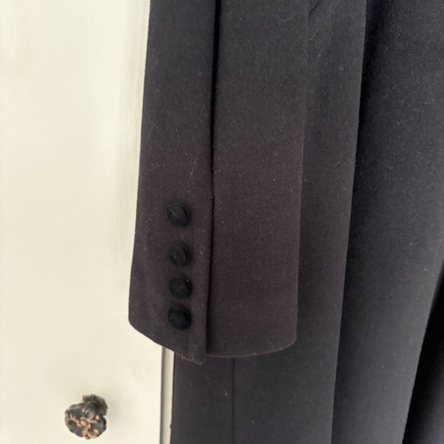 Goldix black coat like new, size 42