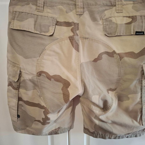 Pentagon Tactical Cargo Shorts used, desert camo, size W34 EU44