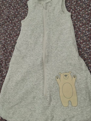Baby sleeping sack 0-6 months like new, 99% cotton