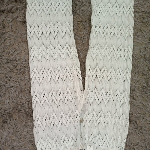 Sugar Free pants like new, lace, size L, white