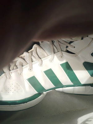 Adidas basketball shoe used, green, size 58, Panathinaikos player