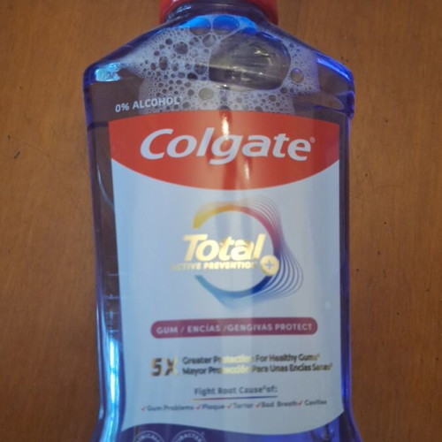 Colgate Total Active Prevention mouthwash new