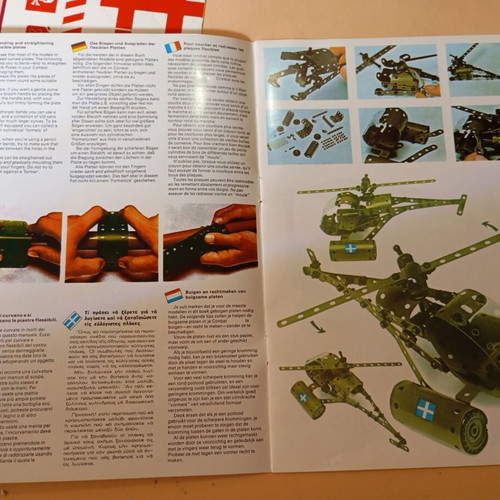 Combat Meccano metal construction set new, sealed