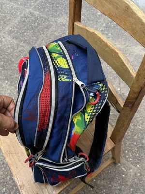Spiderman school shoulder backpack