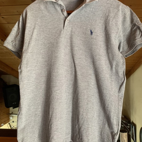 Men's T-shirt 100% cotton gray like new, size M