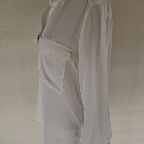 Zara shirt used, white, size L