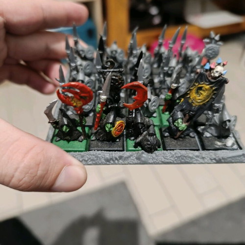 Goblin army new set with 10 spiders, 22 archers, 42 spears, 3 models, temple and troll