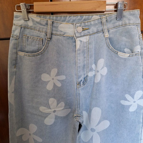 Jean Shein size M 38 10 blue like new