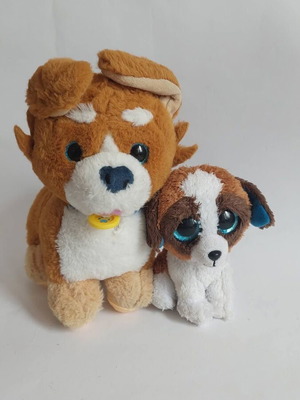 Plush toys like new, set of two