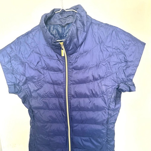 Spring vest jacket blue new, size M