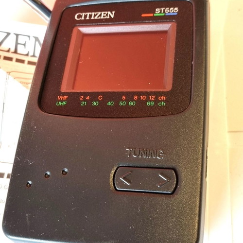 Pocket LCD Colour TV used