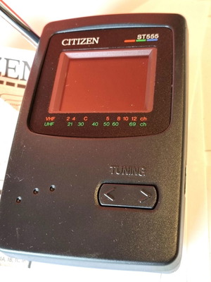 Pocket LCD Colour TV used