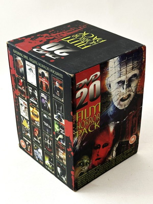 20 Film Horror Pack DVD box set like new
