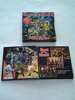 Iron Maiden Best Of The Beast 2CD Special Edition μεταχειρισμένο, metal