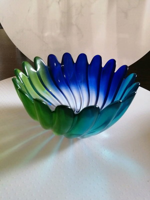 Walther Glass Bowl Collection Liebenstern new, German signature