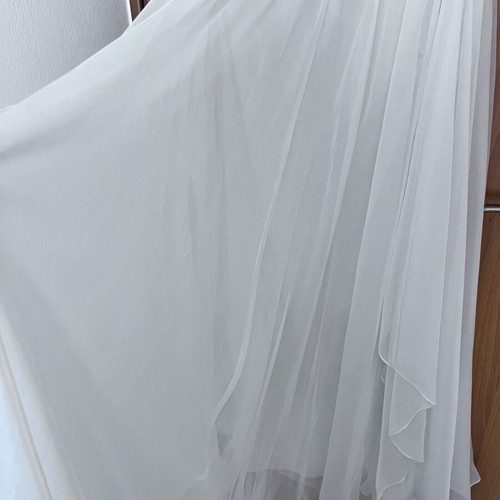 Mikael White Strapless Wedding Dress Plus Size XXL New