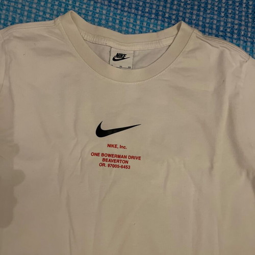 Nike t-shirt like new, size 158 cm, white, for 10-12 years