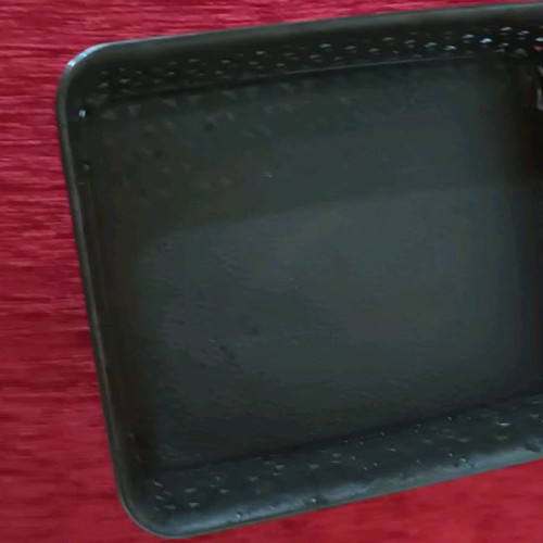 Curver storage basket used, dark brown