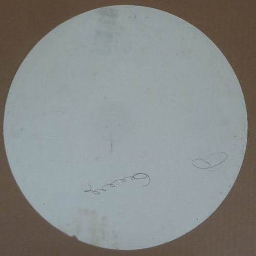Brubaker 1980 poster used, Robert Redford, 33 cm diameter