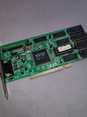 S3 ViRGE graphics card used for parts or repair