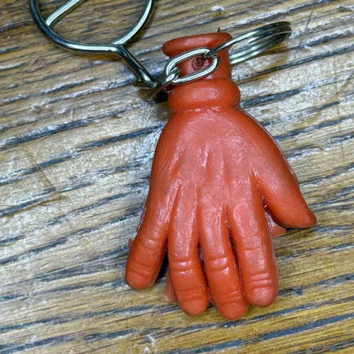 Hand keychain used