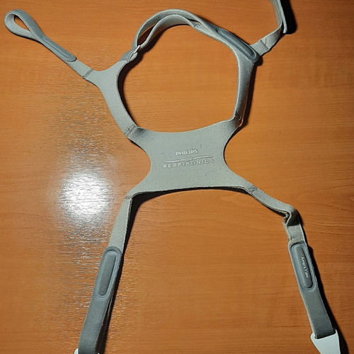 Cpap AmaraView mask parts used, headgear and tube included
